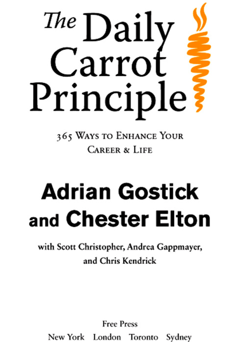 Cover image for book The Daily Carrot Principle
