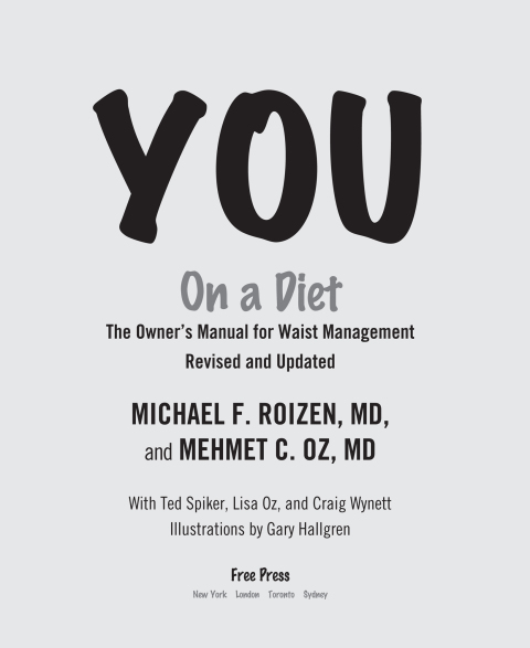 Cover image for book YOU: On A Diet Revised Edition