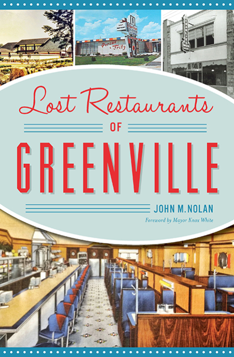 Cover image for book Lost Restaurants of Greenville