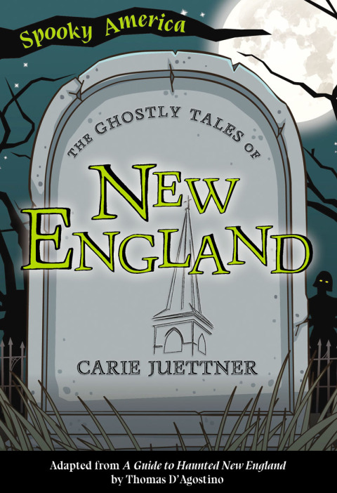 Cover image for book The Ghostly Tales of New England