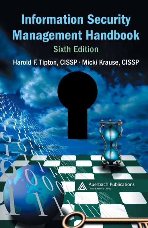 Cover image for book Information Security Management Handbook