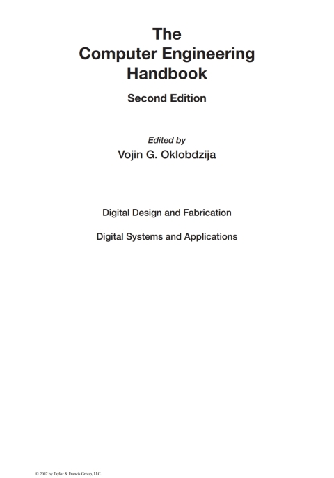 Cover image for book The Computer Engineering Handbook
