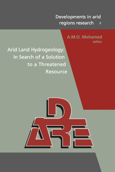 Cover image for book Arid Land Hydrogeology: In Search of a Solution to a Threatened Resource