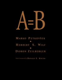 Cover image: A = B 1st edition 9781568810638