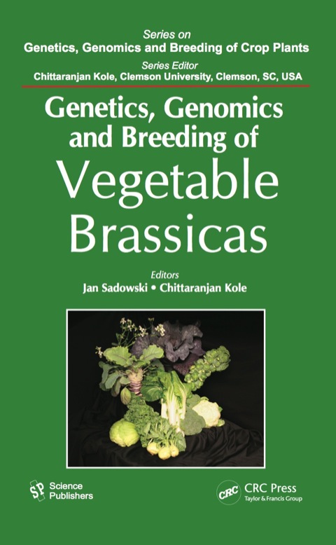 Cover image for book Genetics, Genomics and Breeding of Vegetable Brassicas