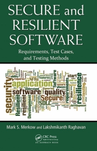 صورة الغلاف: Secure and Resilient Software 1st edition 9781439866214