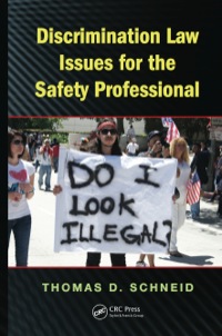 Cover image: Discrimination Law Issues for the Safety Professional 1st edition 9781439867792
