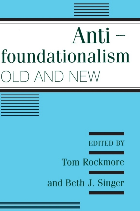 Cover image for book Antifoundationalism
