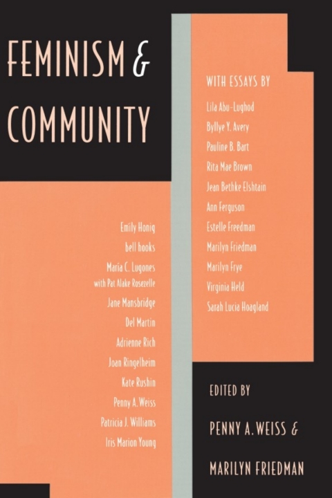 Cover image for book Feminism and Community