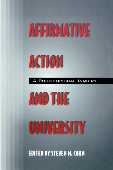 Cover image for book Affirmative Action and the University