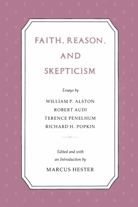 Cover image for book Faith Reason Skepticism