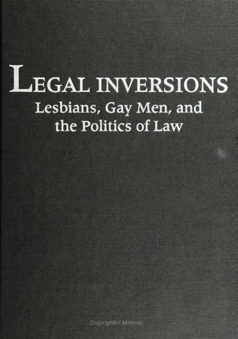 Cover image for book Legal Inversions