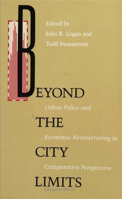 Cover image for book Beyond the City Limits