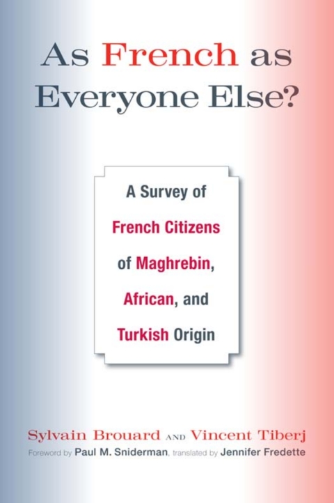 Cover image for book As French as Everyone Else?
