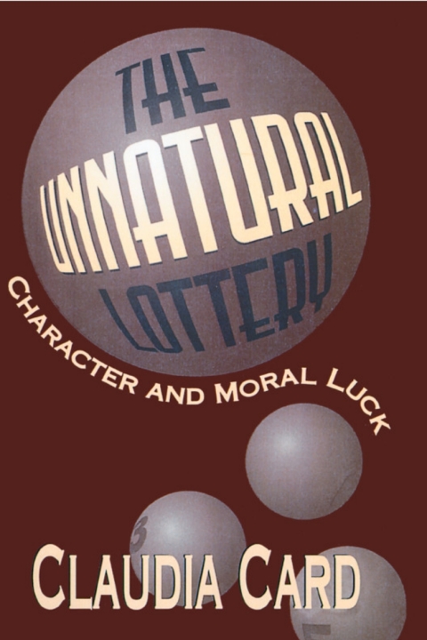 Cover image for book The Unnatural Lottery