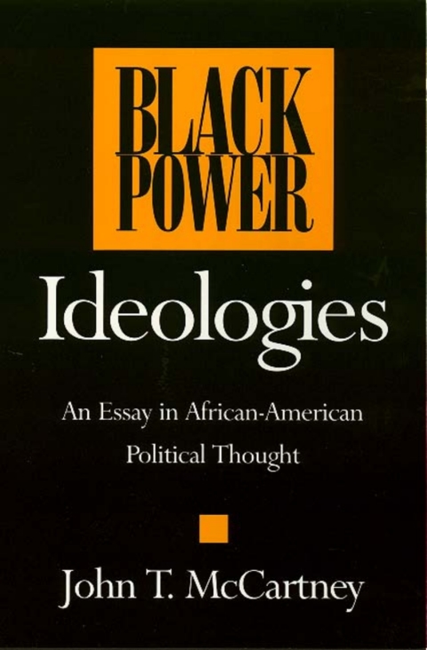 Cover image for book Black Power Ideologies