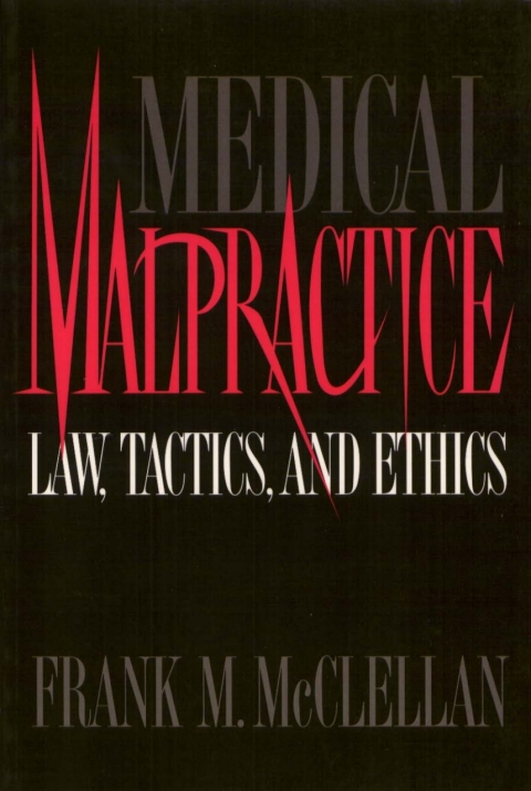 Cover image for book Medical Malpractice
