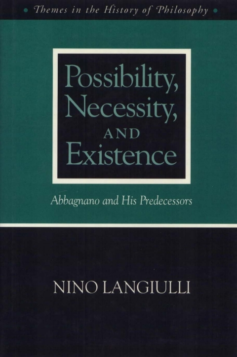 Cover image for book Possibility Necessity and Existence