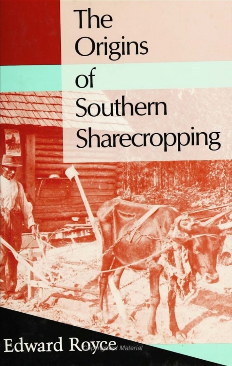 Cover image for book The Origins of Southern Sharecropping