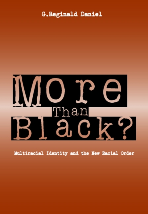 Cover image for book More Than Black
