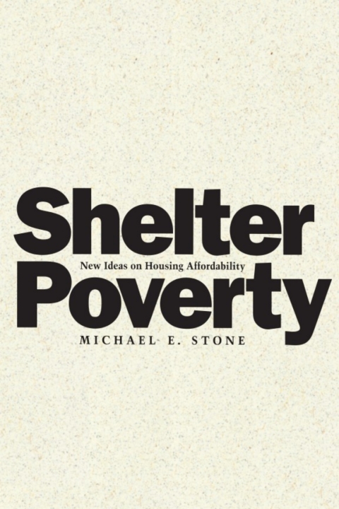 Cover image for book Shelter Poverty