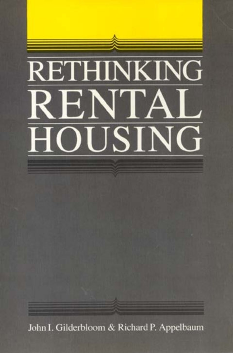 Cover image for book Rethinking Rental Housing