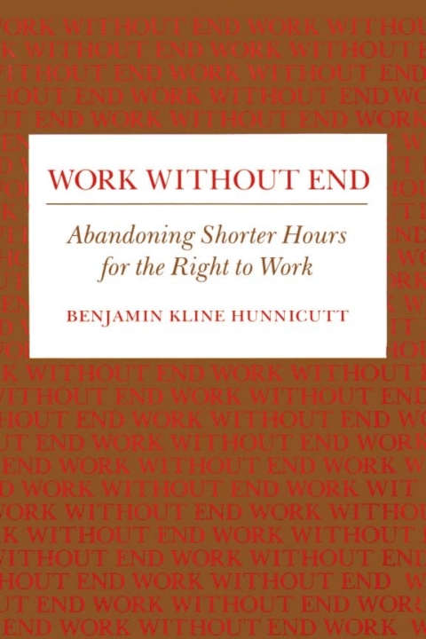 Cover image for book Work Without End