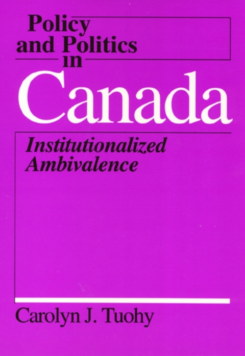 Cover image for book Policy Politics Canada