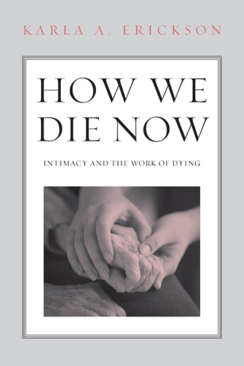 Cover image for book How We Die Now