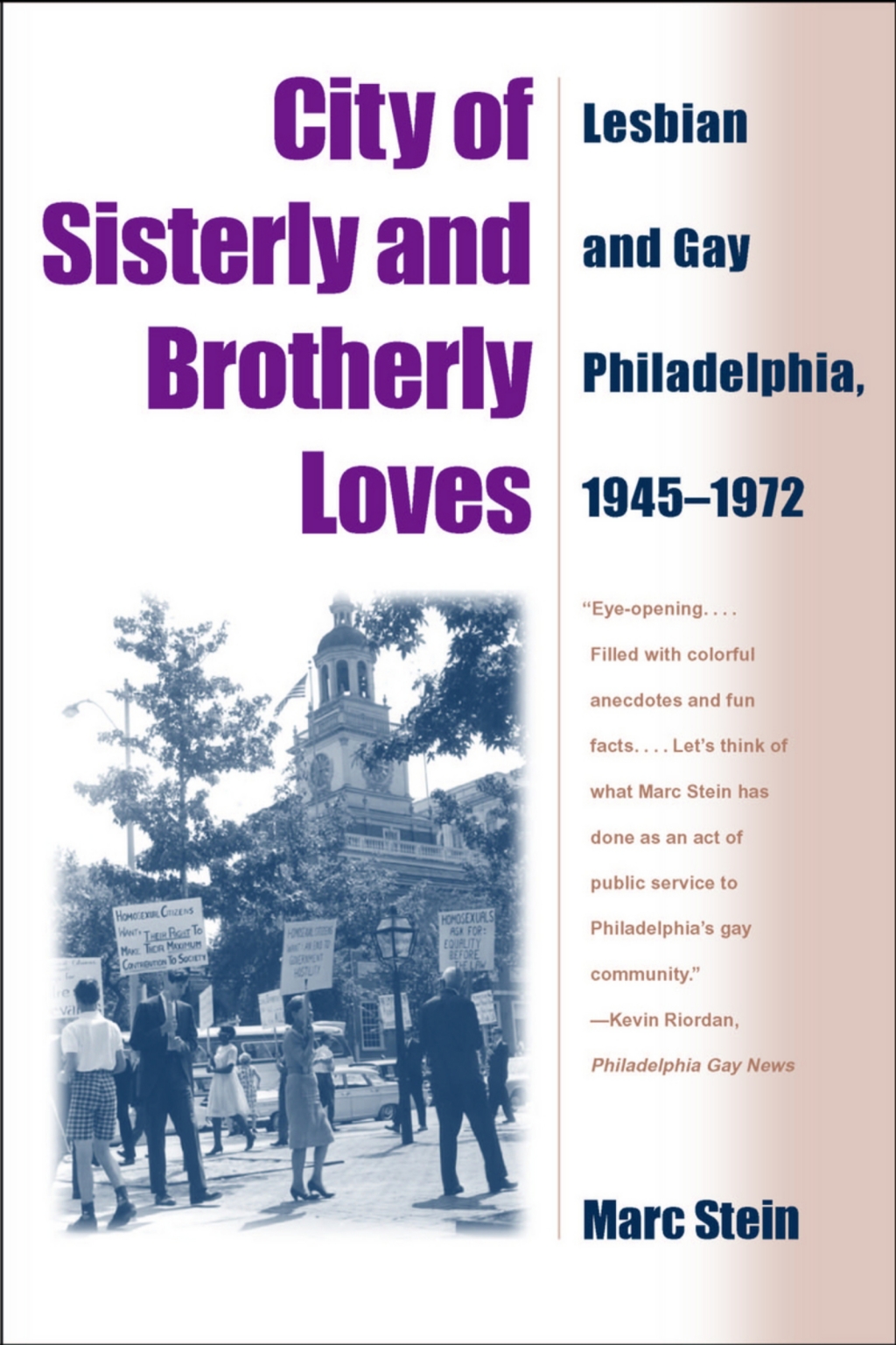 City Of Sisterly And Brotherly Loves (eBook) - Marc Stein,