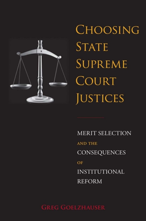 Cover image for book Choosing State Supreme Court Justices
