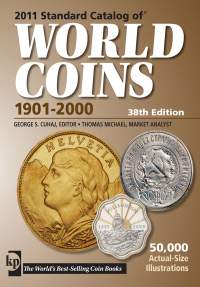 2011 Standard Catalog of World Coins 1901-2000 38th edition