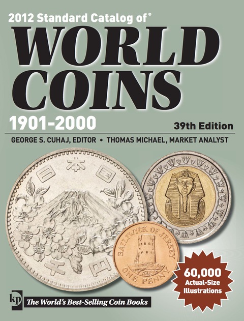 Cover image for book 2012 Standard Catalog of World Coins - 1901-2000