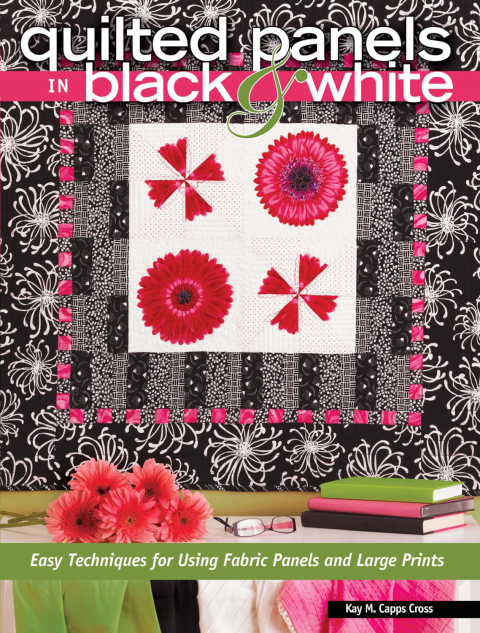 Cover image for book Quilted Panels in Black and White