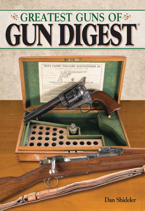 Cover image for book The Greatest Guns of Gun Digest