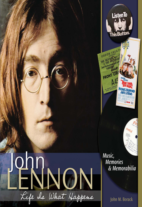 Cover image for book John Lennon - Life is What Happens