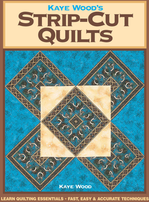 Cover image for book Kaye Wood's Strip-Cut Quilts