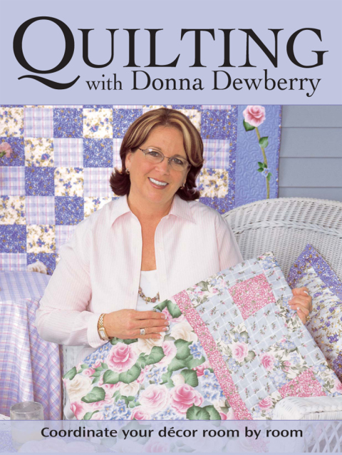 Cover image for book Quilting With Donna Dewberry