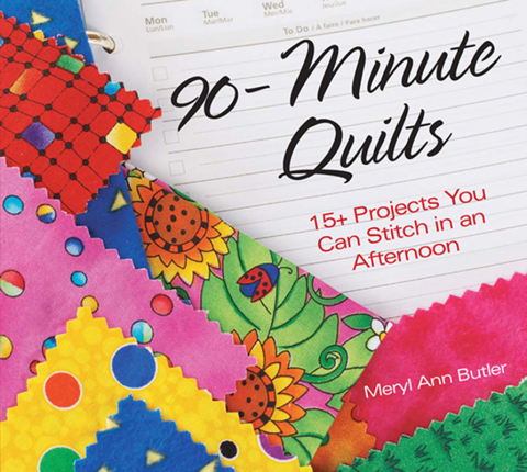 Cover image for book 90-Minute Quilts