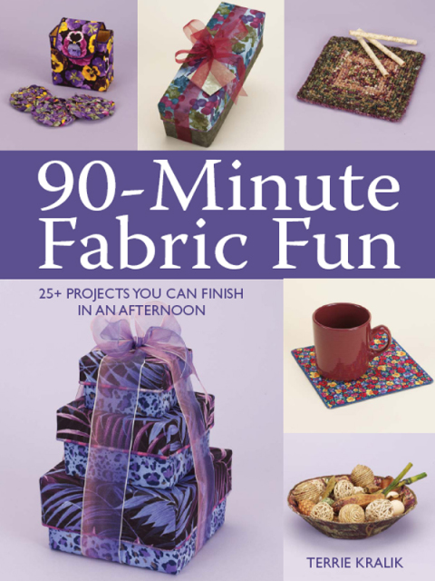 Cover image for book 90-Minute Fabric Fun