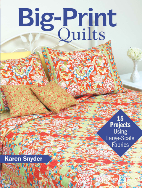 Cover image for book Big-Print Quilts