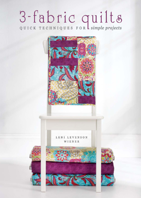 Cover image for book 3-Fabric Quilts