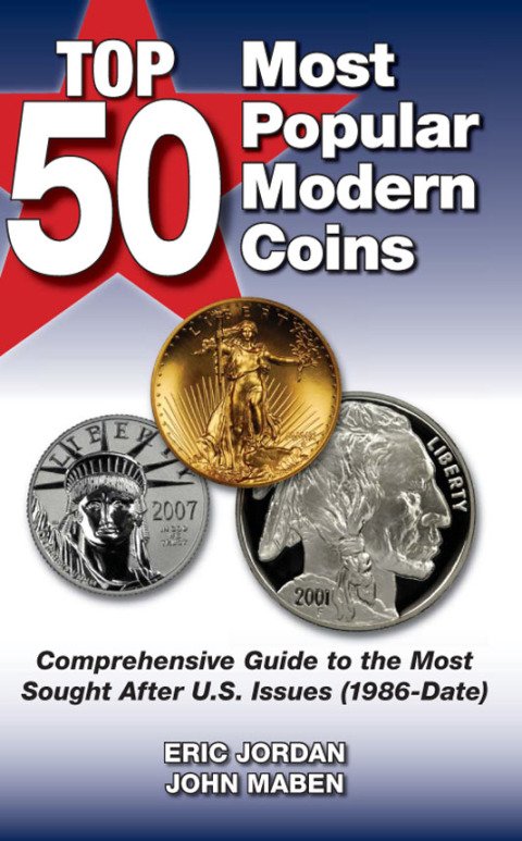 Cover image for book Top 50 Most Popular Modern Coins