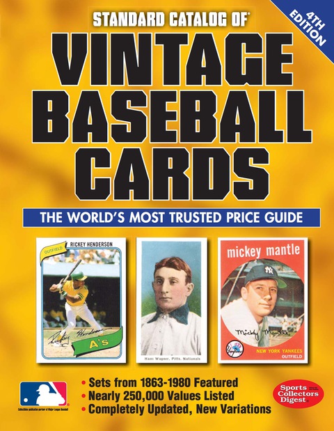 Standard Catalog of Vintage Baseball Cards 