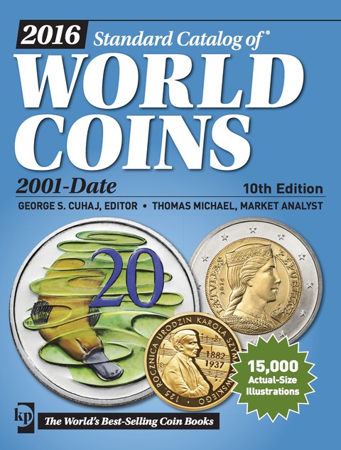2016 Standard Catalog of World Coins 2001-Date 
