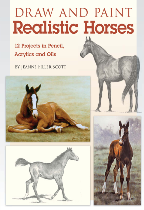Cover image for book Draw and Paint Realistic Horses