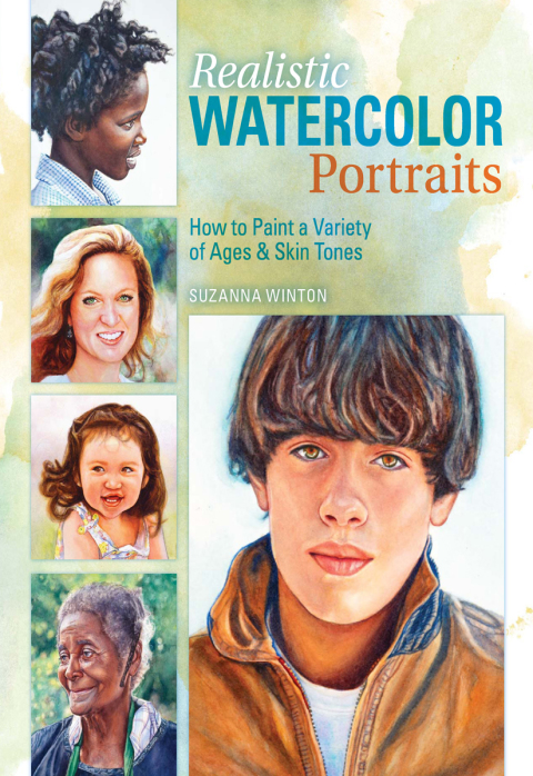 Cover image for book Realistic Watercolor Portraits