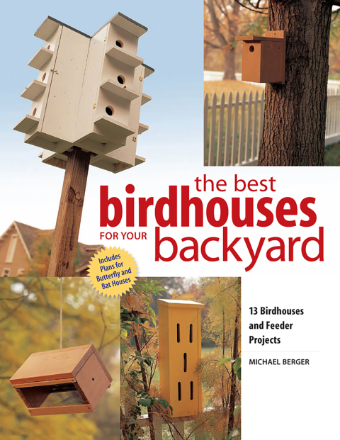 Cover image for book Best Birdhouses for Your Backyard