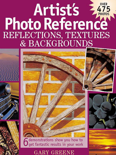Cover image for book Artist's Photo Reference - Reflections, Textures & Backgrounds