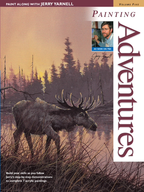 Cover image for book Paint Along with Jerry Yarnell Volume Five - Painting Adventures